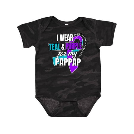 Inktastic Suicide Prevention I Wear Teal and Purple for My Pappap Gift Baby Boy or Baby Girl Bodysuit
Inktastic Suicide Prevention I Wear Teal and Purple for My Pappap Gift Baby Boy or Baby Girl Bodysuit