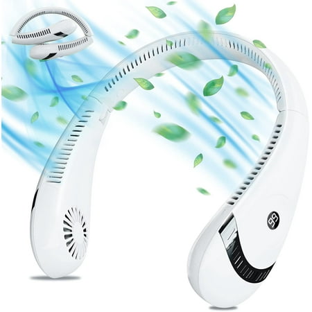 Zukuco Portable Neck Fan 5000mAh Foldable Neck Fan Bladeless Cooling Personal Neck Fan Rechargeable Hand-free Neck Fan with 3 Speeds for Travel Outdoor Home Office School Camping
Zukuco Portable Neck Fan 5000mAh Foldable Neck Fan Bladeless Cooling Personal Neck Fan Rechargeable Hand-free Neck Fan with 3 Speeds for Travel Outdoor Home Office School Camping