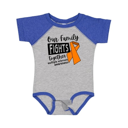 Inktastic Our Family Fights Together Multiple Sclerosis Awareness Gift Baby Boy or Baby Girl Bodysuit
Inktastic Our Family Fights Together Multiple Sclerosis Awareness Gift Baby Boy or Baby Girl Bodysuit