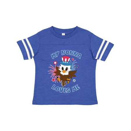 Inktastic 4th of July My Nonna Loves Me Cute Patriotic Baby Eagle Gift Toddler Boy or Toddler Girl T-Shirt
Inktastic 4th of July My Nonna Loves Me Cute Patriotic Baby Eagle Gift Toddler Boy or Toddler Girl T-Shirt