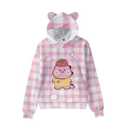 THE WILD General Children s Sweater Cartoon Printing Cute Cat Ear Hat Long Sleeve Sweater
THE WILD General Children s Sweater Cartoon Printing Cute Cat Ear Hat Long Sleeve Sweater