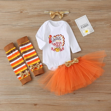 QISIWOLE Toddler Baby Girl Halloween Letter Print Pullover + Skirt + Headband+Foot Cover Deals
QISIWOLE Toddler Baby Girl Halloween Letter Print Pullover + Skirt + Headband+Foot Cover Deals