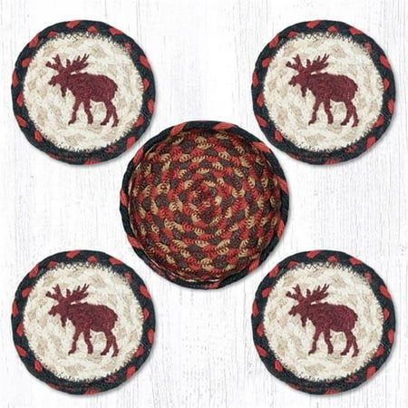 5 in. Moose Coaster Rugs Rug