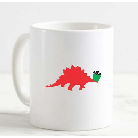 Coffee Mug Stegosaurus With Present Merry Christmas Holidays Gift Dinosaur White Cup Funny Gifts for work office him her
Coffee Mug Stegosaurus With Present Merry Christmas Holidays Gift Dinosaur White Cup Funny Gifts for work office him her