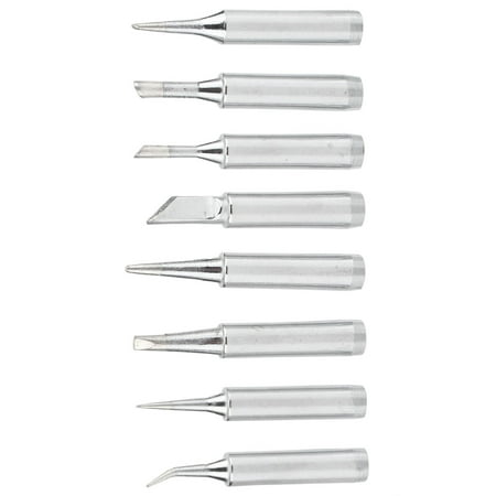 Soldering Iron Tips Soldering Iron Kit Electroplating Welding Tips Copper Soldering Station Tips 8Pcs For DIY For Electronic Repairs For Home For Components
Soldering Iron Tips Soldering Iron Kit Electroplating Welding Tips Copper Soldering Station Tips 8Pcs For DIY For Electronic Repairs For Home For Components