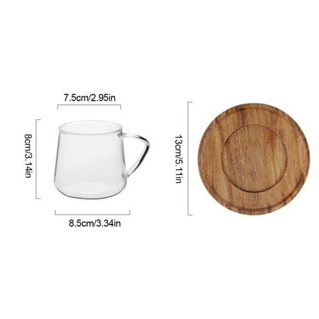 High Borosilicate Glass Tea Cup Simple High-grade Coffee Cup Transparent High Temperature Resistant Cup
High Borosilicate Glass Tea Cup Simple High-grade Coffee Cup Transparent High Temperature Resistant Cup