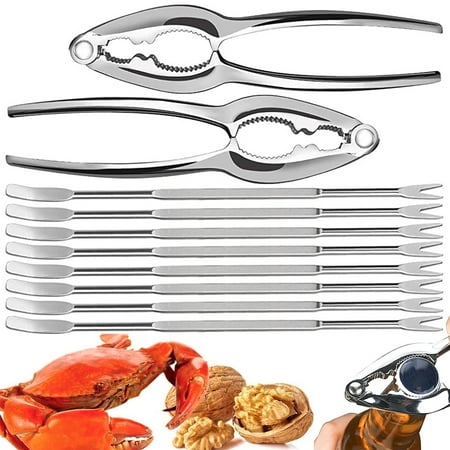 Jokapy 10Pcs Seafood Tools Set Crab Leg Crackers and Tools Lobster Tools for Eating
Jokapy 10Pcs Seafood Tools Set Crab Leg Crackers and Tools Lobster Tools for Eating