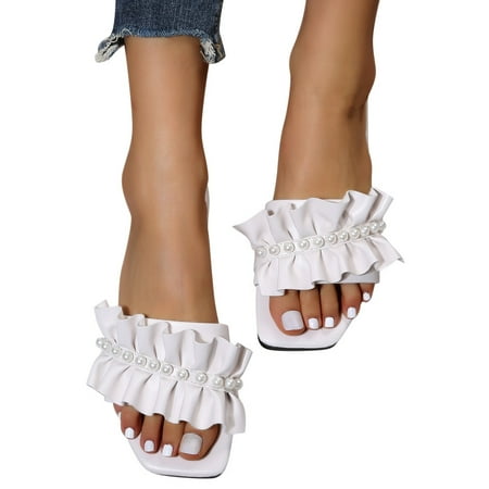 A1 new home gifts for home Women s Summer Slip On Comfortable Flat Pearl Beach Open Toe Breathable Sandals Shoes Slippers Pu Beige
A1 new home gifts for home Women s Summer Slip On Comfortable Flat Pearl Beach Open Toe Breathable Sandals Shoes Slippers Pu Beige