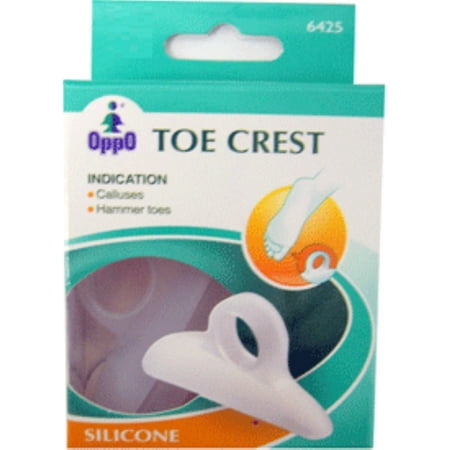Oppo Silicone Gel Toe Crest, Medium (6425) 2 ea (Pack of 4)