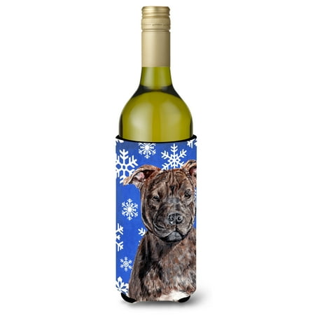 Carolines Treasures SC9777LITERK Staffordshire Bull Terrier Staffie Winter Snowflakes Wine Bottle Hugger Wine Bottle
Carolines Treasures SC9777LITERK Staffordshire Bull Terrier Staffie Winter Snowflakes Wine Bottle Hugger Wine Bottle