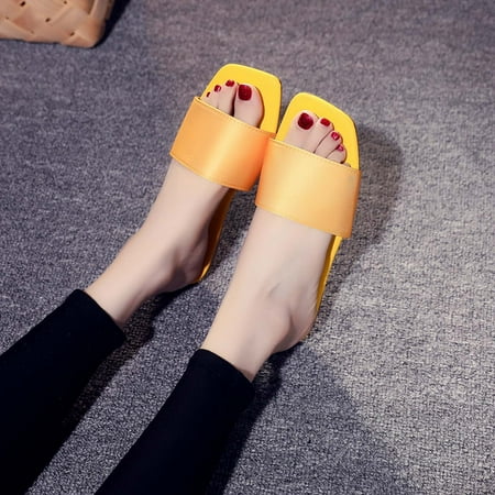 Vedolay Slippers for Summer Fashion Quick Dry Non-Slip Slippers Bathroom Slippers Indoor And Outdoor Slides Yellow 8
Vedolay Slippers for Summer Fashion Quick Dry Non-Slip Slippers Bathroom Slippers Indoor And Outdoor Slides Yellow 8