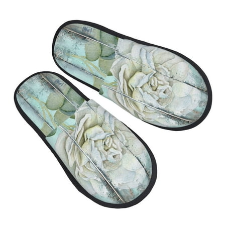Junzan Fuzzy Feet Slippers For Women House Shoes Non Slip Indoor/Outdoor Vintage Rose1 Designs-Large
Junzan Fuzzy Feet Slippers For Women House Shoes Non Slip Indoor/Outdoor Vintage Rose1 Designs-Large