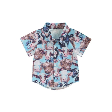 JYYYBF Toddler Baby Boys Button Down Shirts Cowboy Print slim-Fit Short Sleeve Cool Dress Shirt Cute Top for Kids Blue Bull Head 6-12 Months
JYYYBF Toddler Baby Boys Button Down Shirts Cowboy Print slim-Fit Short Sleeve Cool Dress Shirt Cute Top for Kids Blue Bull Head 6-12 Months