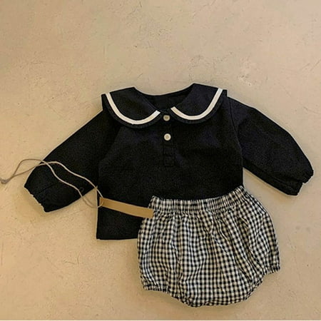Hunpta Newborn Infant Baby Girls Boys Autumn Plaid Cotton Long Sleeve Short Pants Shorts Set Outfits Clothes
Hunpta Newborn Infant Baby Girls Boys Autumn Plaid Cotton Long Sleeve Short Pants Shorts Set Outfits Clothes