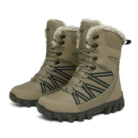 Men‘s Hiking Boots Warm Plush Lining Wear-resistant Non-Slip Comfortable Snow Boots Outdoor Shoes For Hiking Climbing Hunting Trekking Fall/Winter
Men‘s Hiking Boots Warm Plush Lining Wear-resistant Non-Slip Comfortable Snow Boots Outdoor Shoes For Hiking Climbing Hunting Trekking Fall/Winter