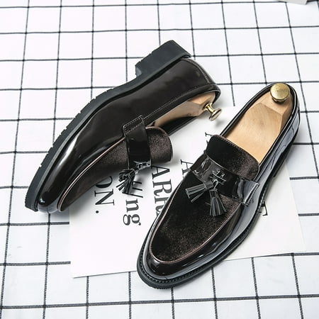 Men‘s Tassel Loafer Shoes Microfiber Lightweight Casual Slip On Dress Shoes Formal Shoes
Men‘s Tassel Loafer Shoes Microfiber Lightweight Casual Slip On Dress Shoes Formal Shoes