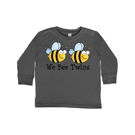Inktastic We Bee Twins Gift Toddler Boy or Toddler Girl Long Sleeve T-Shirt