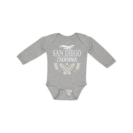 Inktastic San Diego California Cute Surfing Gift Baby Boy or Baby Girl Long Sleeve Bodysuit
Inktastic San Diego California Cute Surfing Gift Baby Boy or Baby Girl Long Sleeve Bodysuit