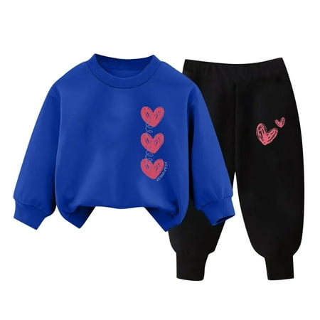 Lovskoo 3-10Y Toddler Baby Boy Girl Clothes Warm Fleece Lined Heart Print Long Sleeve Sweatshirt Tops and Pants Winter Fall Clothing Set Blue
Lovskoo 3-10Y Toddler Baby Boy Girl Clothes Warm Fleece Lined Heart Print Long Sleeve Sweatshirt Tops and Pants Winter Fall Clothing Set Blue