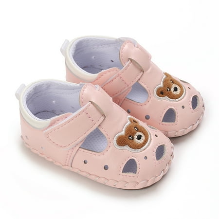 IVEMOULODEC Baby Girls Leather Sandals Cute Bear Pattern Hollow out Summer Soft Sole Flats Walking Shoes Toddler Newborn
IVEMOULODEC Baby Girls Leather Sandals Cute Bear Pattern Hollow out Summer Soft Sole Flats Walking Shoes Toddler Newborn