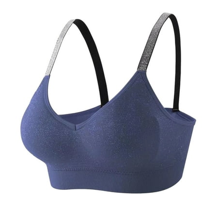 nsendm Silver Ribbon Hundreds Of Bottoming Underwear Sexy Seamless Beauty Back Wrapped Maximum Support Sports Bras for Women Underwear Blue One Size
nsendm Silver Ribbon Hundreds Of Bottoming Underwear Sexy Seamless Beauty Back Wrapped Maximum Support Sports Bras for Women Underwear Blue One Size
