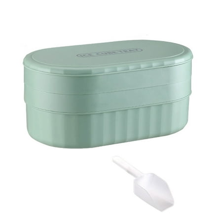 Double Layer 72 Compartment Ice-Cube with Lid Ice Scoop and Box Easy Release Flexible Ice-Cube Mold(Green)
Double Layer 72 Compartment Ice-Cube with Lid Ice Scoop and Box Easy Release Flexible Ice-Cube Mold(Green)
