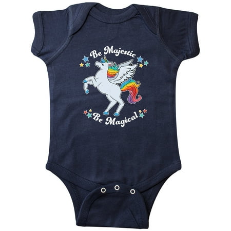 Inktastic Rainbow Unicorn-Be Majestic Be Magical Gift Baby Boy or Baby Girl Bodysuit
Inktastic Rainbow Unicorn-Be Majestic Be Magical Gift Baby Boy or Baby Girl Bodysuit