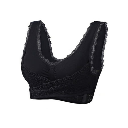 BESTSPR Front Cross Side Buckle Gathering Type No Steel Ring Lace Sports Bra
BESTSPR Front Cross Side Buckle Gathering Type No Steel Ring Lace Sports Bra