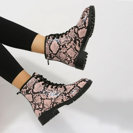 Njoeus Hiking Boots Women Thigh High Boots For Women Snake Print Lace-Up Ankle Boots Women S Round Toe Platform Thick Heel Side Zipper Boots
Njoeus Hiking Boots Women Thigh High Boots For Women Snake Print Lace-Up Ankle Boots Women S Round Toe Platform Thick Heel Side Zipper Boots
