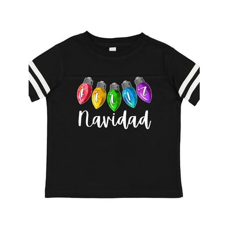 Inktastic Feliz Navidad Rainbow Holiday Lights Gift Toddler Boy or Toddler Girl T-Shirt 
Inktastic Feliz Navidad Rainbow Holiday Lights Gift Toddler Boy or Toddler Girl T-Shirt