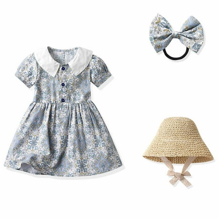 Shldybc Toddler Baby Girl Summer Flower Print Suspender Dress With Hat Hairpin Girls Dresses on Clearance( Blue 3-4 Years )
Shldybc Toddler Baby Girl Summer Flower Print Suspender Dress With Hat Hairpin Girls Dresses on Clearance( Blue 3-4 Years )