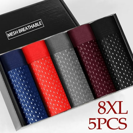 5PCS/Lot 8XL Mesh Hole Mens Underwear Boxers Men Boxer Underwear men Boxers for Men Underwear Boxer Shorts Men Boxers Men Pantis
5PCS/Lot 8XL Mesh Hole Mens Underwear Boxers Men Boxer Underwear men Boxers for Men Underwear Boxer Shorts Men Boxers Men Pantis