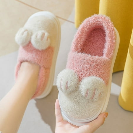 Cotton Pink Slippers Women Bag With Indoor Cute Plush Couple Home Slippers Household Male Cartoon Cotton Shoes Autumn And Winter
Cotton Pink Slippers Women Bag With Indoor Cute Plush Couple Home Slippers Household Male Cartoon Cotton Shoes Autumn And Winter