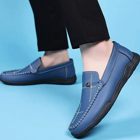 DONGGTGDZ Comfy and Durable Men‘s Solid Colour Classic Slip On Loafer Shoes for Casual Wear Non-Slip Men‘s Footwear for Everyday Dressing
DONGGTGDZ Comfy and Durable Men‘s Solid Colour Classic Slip On Loafer Shoes for Casual Wear Non-Slip Men‘s Footwear for Everyday Dressing