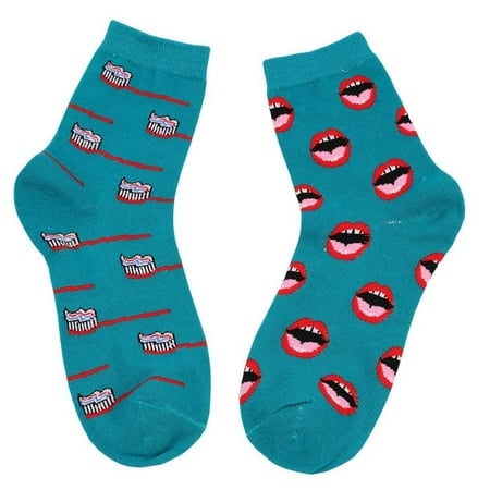 Winter Autumn High Ankle Socks In Tube Sock Cotton Teeth and Toothbrush Women Men Socks (Green)
Winter Autumn High Ankle Socks In Tube Sock Cotton Teeth and Toothbrush Women Men Socks (Green)