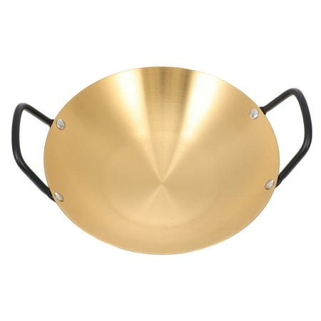 FRCOLOR Stainless Steel Dry Pot Practical Seafood Ramen Pot Korean Style Cooking Pot
FRCOLOR Stainless Steel Dry Pot Practical Seafood Ramen Pot Korean Style Cooking Pot