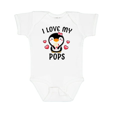 Inktastic I Love My Pops with Cute Penguin and Hearts Gift Baby Girl Bodysuit
Inktastic I Love My Pops with Cute Penguin and Hearts Gift Baby Girl Bodysuit
