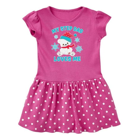 Inktastic Polar Bear My Step Dad Loves Me in Santa Hat with Snowflakes Gift Toddler Girl Dress
Inktastic Polar Bear My Step Dad Loves Me in Santa Hat with Snowflakes Gift Toddler Girl Dress