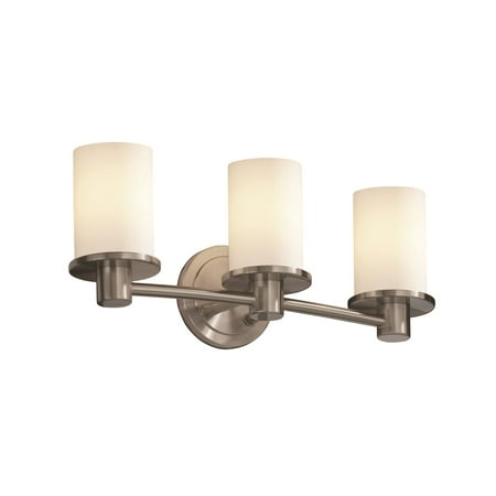 Justice Design Group Fsn-8513-10-Opal Fusion 20 Rondo 3 Light Bathroom Vanity Light -
Justice Design Group Fsn-8513-10-Opal Fusion 20 Rondo 3 Light Bathroom Vanity Light -