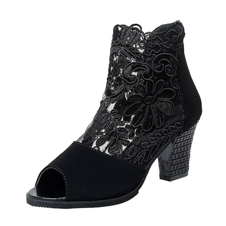 nsendm Womens Boots No Heel Size 9.5 Ladies Fashion Mesh Lace Back Zipper Chunky High Womens Boots Size 11 Low Heel Black 8
nsendm Womens Boots No Heel Size 9.5 Ladies Fashion Mesh Lace Back Zipper Chunky High Womens Boots Size 11 Low Heel Black 8
