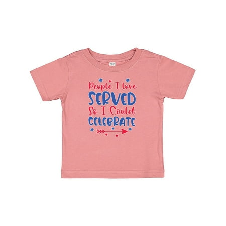 Inktastic Memorial Day People I Loved Served So I Could Celebrate Gift Baby Boy or Baby Girl T-Shirt
Inktastic Memorial Day People I Loved Served So I Could Celebrate Gift Baby Boy or Baby Girl T-Shirt