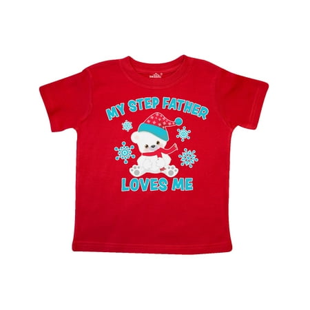 Inktastic Polar Bear My Step Father Loves Me in Santa Hat Gift Toddler Boy or Toddler Girl T-Shirt
Inktastic Polar Bear My Step Father Loves Me in Santa Hat Gift Toddler Boy or Toddler Girl T-Shirt