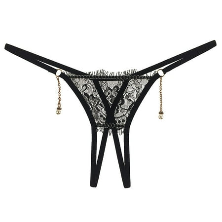 Zerlibeaful Women Underwear Brief Panties New Lace Lingerie Open Crotch Pearl Pendant Panties
Zerlibeaful Women Underwear Brief Panties New Lace Lingerie Open Crotch Pearl Pendant Panties