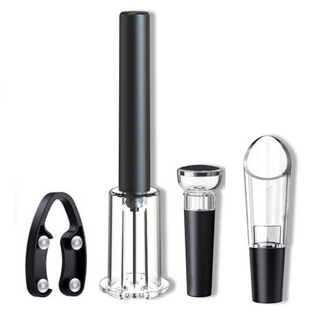 Kinaerty 1 Set Bottle Opener Air Pressure Wine Opener Pneumatic Technology Efficient Cork Removal Tool for Home Bar
Kinaerty 1 Set Bottle Opener Air Pressure Wine Opener Pneumatic Technology Efficient Cork Removal Tool for Home Bar