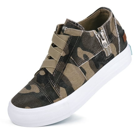JENN ARDOR Women Platform Sneakers Hidden Wedge Canvas Shoes Fashion Walking Slip On Sneaker Non Slip with Zipper
JENN ARDOR Women Platform Sneakers Hidden Wedge Canvas Shoes Fashion Walking Slip On Sneaker Non Slip with Zipper