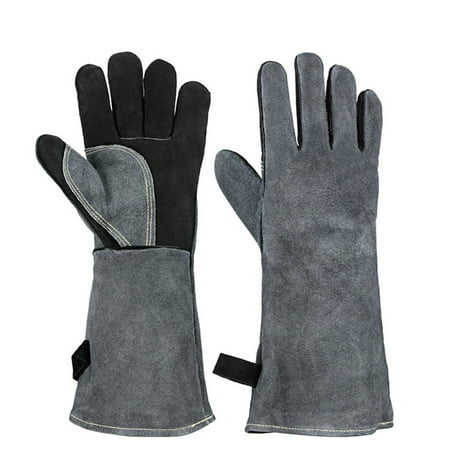 BAMILL Heat Resistant Oven Gloves Baking Grill Insulated Leather Welding Forged Gloves
BAMILL Heat Resistant Oven Gloves Baking Grill Insulated Leather Welding Forged Gloves