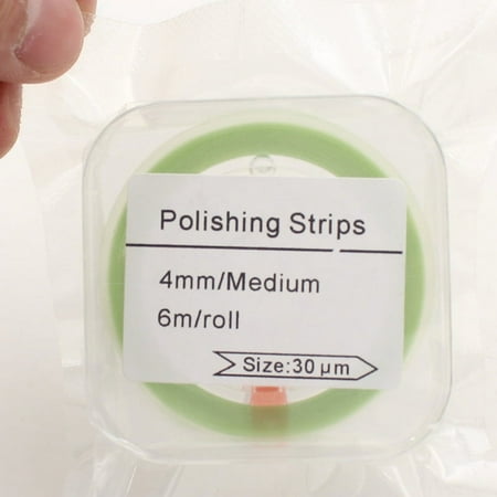 Hemoton 1 Roll Dental Strips Abrasive Polishing Strip Finishing Strip Grinding Sanding Strip
Hemoton 1 Roll Dental Strips Abrasive Polishing Strip Finishing Strip Grinding Sanding Strip