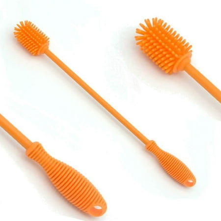 Alexsix Multifunctional Water Bottle Cleaning Brush Feeder Silicone Washing Cleaner with Long Handle(Orange)
Alexsix Multifunctional Water Bottle Cleaning Brush Feeder Silicone Washing Cleaner with Long Handle(Orange)