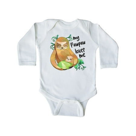 Inktastic My Pawpaw Loves Me- Cute Sloth and Baby Gift Baby Boy or Baby Girl Long Sleeve Bodysuit
Inktastic My Pawpaw Loves Me- Cute Sloth and Baby Gift Baby Boy or Baby Girl Long Sleeve Bodysuit