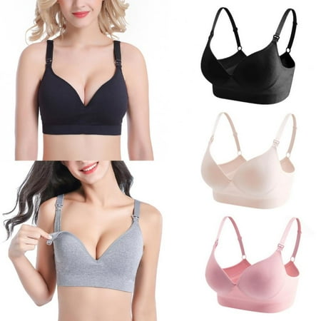 Nursing Bra 3 Pack Seamless Full Bust Maternity Bra Women Pregnancy Breastfeeding Bra S-XXL
Nursing Bra 3 Pack Seamless Full Bust Maternity Bra Women Pregnancy Breastfeeding Bra S-XXL